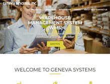 Tablet Screenshot of genevasystems.com